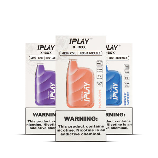 IPLAY X-BOX 4000 Puffs