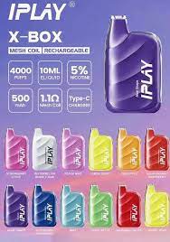 IPLAY X-BOX 4000 Puffs